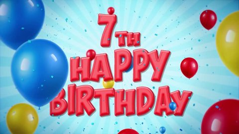 17th Happy Birthday Red Text の動画素材 ロイヤリティフリー Shutterstock