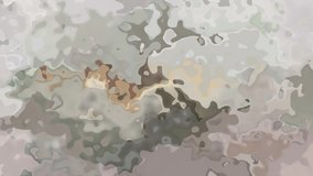 abstract animated stained background seamless loop video - watercolor splotch effect - pale color beige, blush khaki, mauve, taupe, tan and light brown

