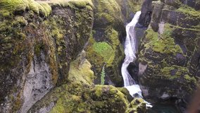 River Flowing Through a Canyon