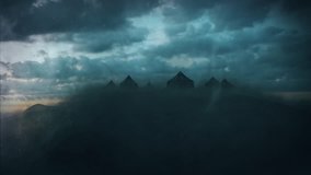 War preparation, war tent, ottoman military, knight, horse and soldier, 3d modeling, equestrian guard. Old times warrior. - Powered by Shutterstock - Get 15% off with code: PIKWIZARD15