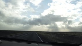Car Ride Through Iceland