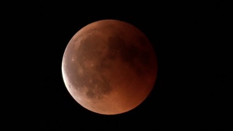 Tokyo Japan January 31 18 Total Lunar Stock Footage Video 100 Royalty Free Shutterstock