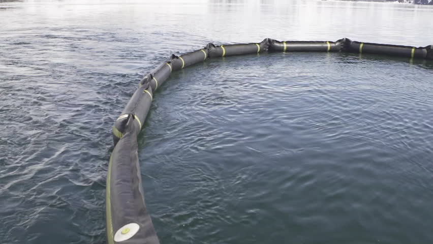 Oil spill exercise. Valdez, Alaska. Fishing boats.