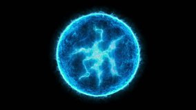 Animation of the abstract energy sphere - Powered by Shutterstock - Get 15% off with code: PIKWIZARD15