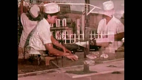 CIRCA -1964 - Dairy plants across Japan are shown; the Weaver's Festival is enjoyed.