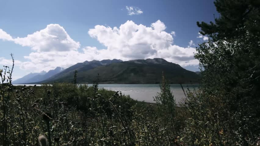 Shoshone Lake, Yellowstone National Park, Wyoming, United States, graded version. Graded and/or stabilized version. 