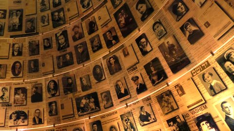 The Hall of Names in Yad Vashem, the World Holocaust Remembrance Center, where President of the Philippines Duterte will address the press, Jerusalem, Israel, Sept 3, 2018
