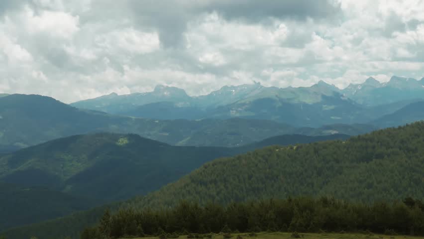 Pyrenees Landscapes, Nature And Mountains, Spain - graded version. Graded and stabilized version. Watch also for the native material (4:2:2, 10 Bit), straight out of the camera. | Shutterstock HD Video #1016583175