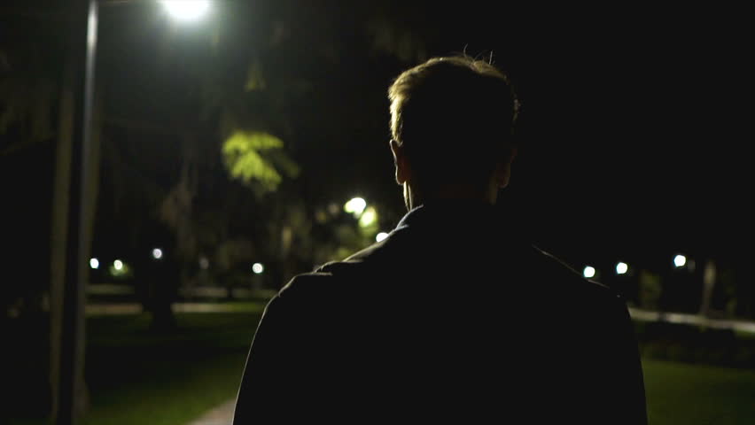 Mark doesn t walking at night. Mark doesn t walking at night