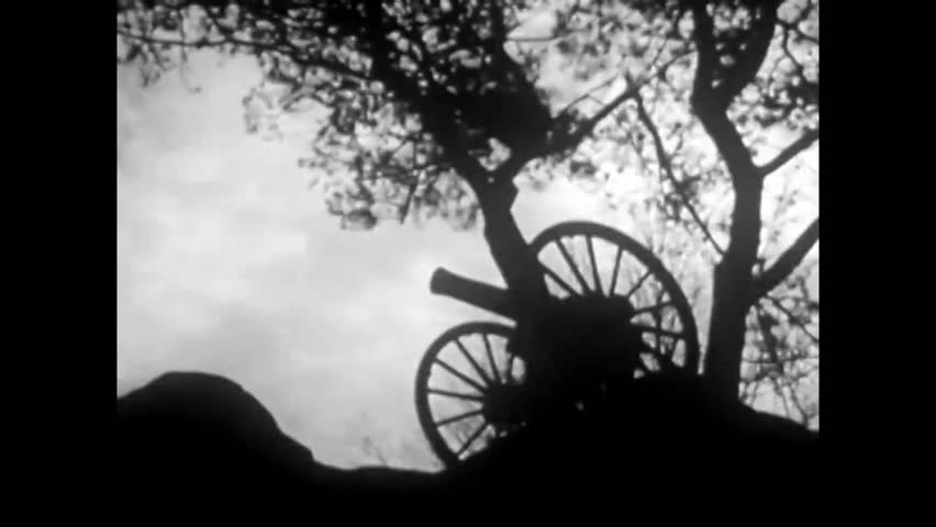 CIRCA 1950s - Following the Battle of Gettysburg, the North proved again and again to be the stronger force over the South.