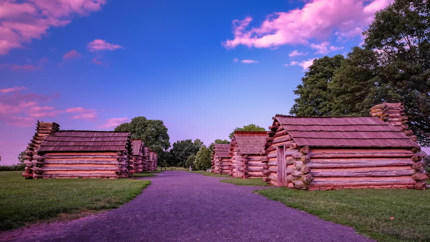 Time lapse of valley forge park