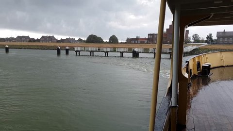 Boattrip between Medemblik and Enkhuizen (The Netherlands)