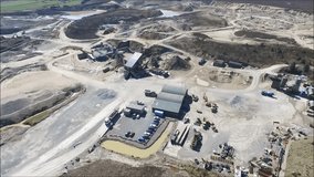 Aerial - Sand Quarry
