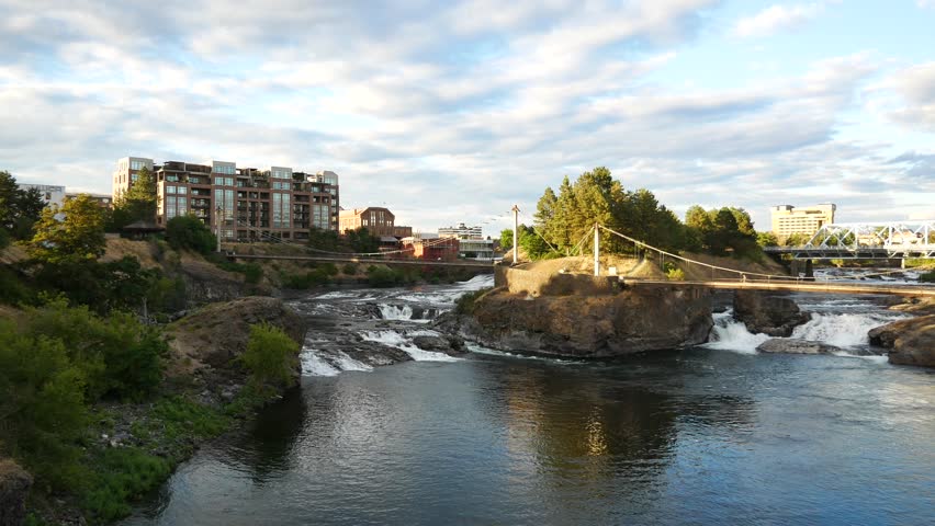 Landscape view from Spokane, Washington image - Free stock photo 