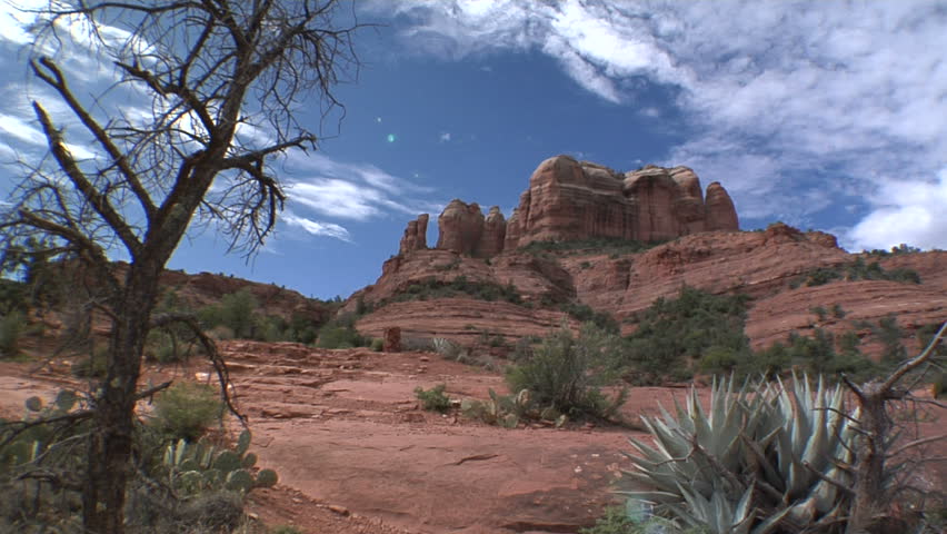 famous natural landmark in Sedona, Arizona called Cathedral Rock. 