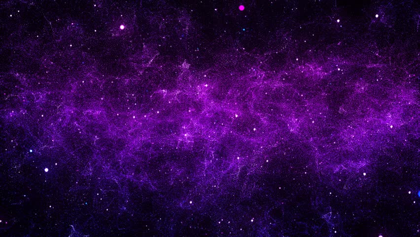 Galaxy Nebula Space Universe Loop Stock Footage Video 100