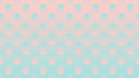 Beautiful abstract 4k video background with colorful motion elements. Pastel colors. Can be used for visuals, vj, presentations. Webpunk and vaporwave style.