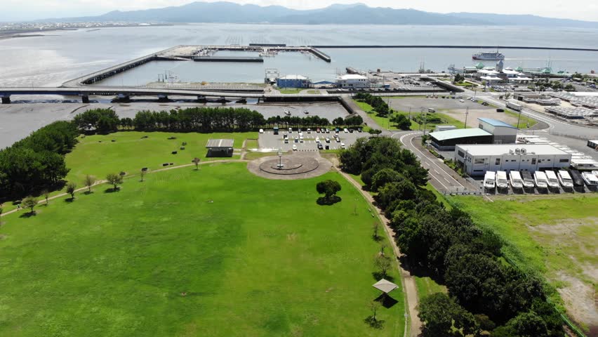 kumamoto city,Scenery of Kumamoto Harbor