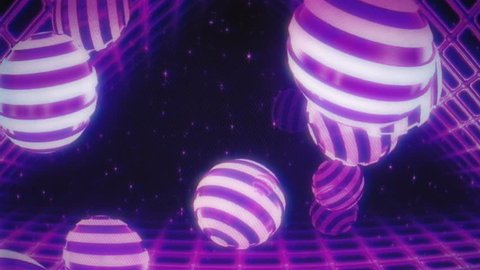 Retro Wave VJ Loop - cool retro motion graphic with VHS style that will be perfect in your next retro parties. You can use this unique clip in business videos, commercials and statistic slideshows Arkivvideo