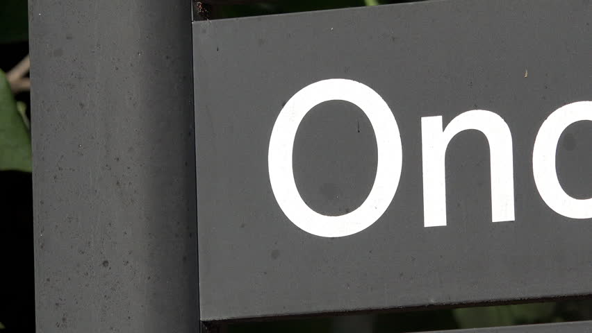 SIgnboard with department of an Italian hospital, oncology