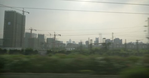 Hangzhou China Train Cities Constructions