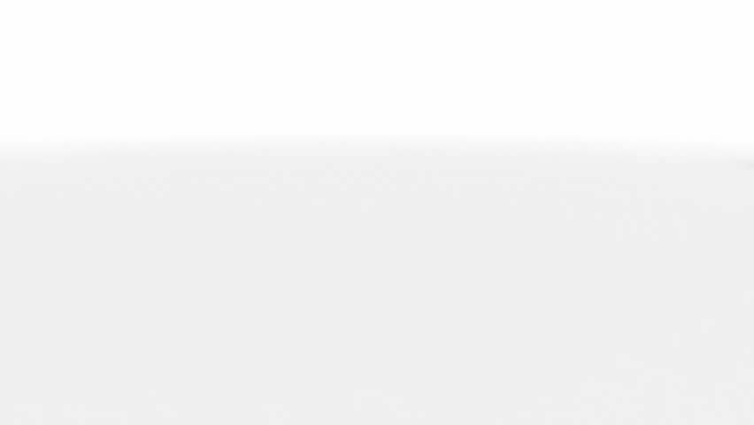 Digitally generated video of cardboard box on white background