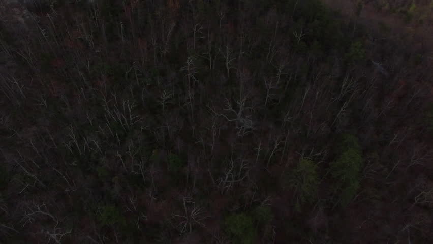 Drone footage of Hanging Rock