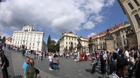 Tourist 's in Prague Europe 9th Sep 2018