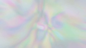 Abstract blurred movie. Holographic surreal iridescent background for tv show intro, opener, christmas theme, holiday, party, clubs, event, music clips, advertising footage. Fast and slow motion