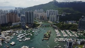 Hong Kong Aberdeen country park drone videos 