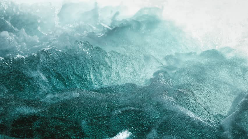Cinemagraph of up close ocean wave