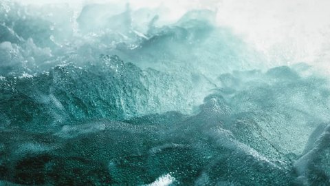 Cinemagraph of up close ocean wave