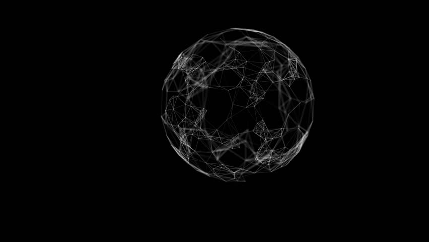 Abstract Digital Sphere Hologram Turning Stock Footage Video (100%  Royalty-free) 1017053782 | Shutterstock