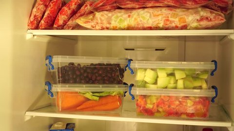 Meal Prep. Freezer Organization. To Blanch And Preserve (Freeze) Fresh Vegetables (carrots, pepper, tomato, zucchini) and Berries