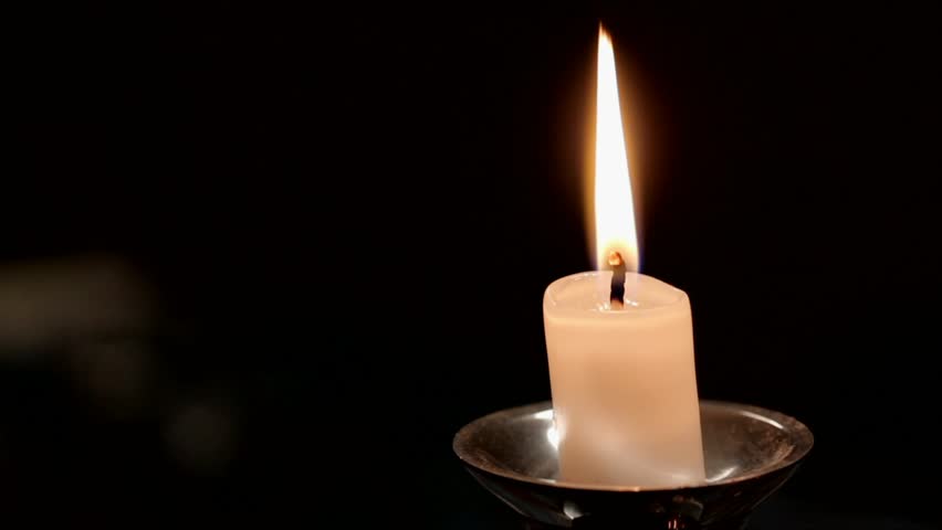 Burning Candle On Dark Background Stock Footage Video 100 Royalty Free 1017085126 Shutterstock