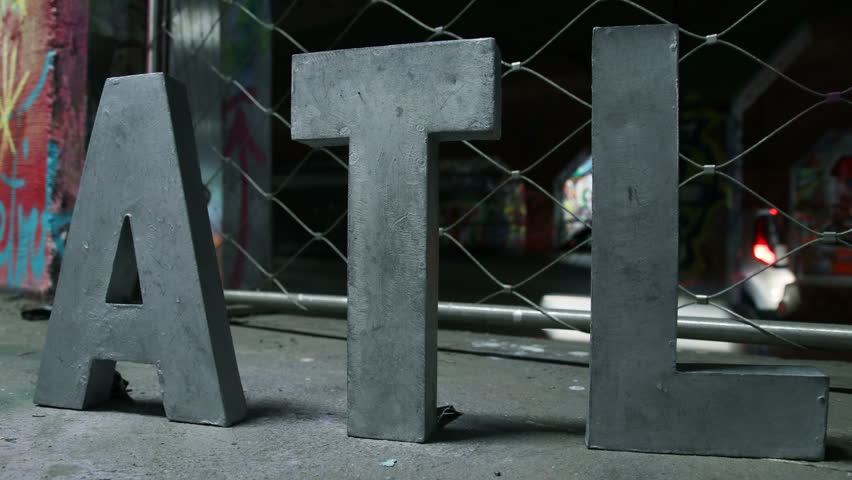 ATL symbol in front of Krog Street tunnel
