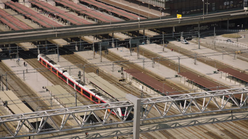 Oslo central station seen from Barcode