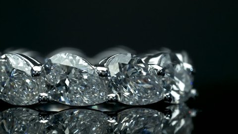 Slow Motion Beautiful Diamond Ring 