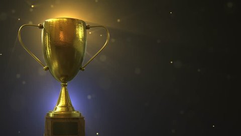 3D Trophy With Light 