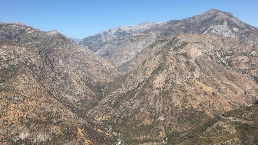 Wilderness landscape views at King