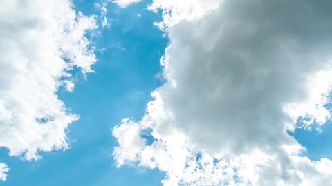 Timelaps of the blue sky on which the clouds move. In high resolution and high quality. Time laps does not have birds and foreign objects.