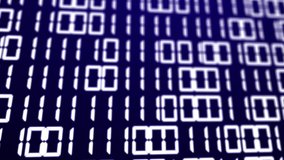 Technologic background with representation of binary code. Binary digits 1 and 0 in different configurations on colorful background. Animation of seamless loop. - Powered by Shutterstock - Get 15% off with code: PIKWIZARD15