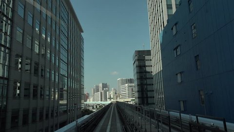 Tokyo from the train