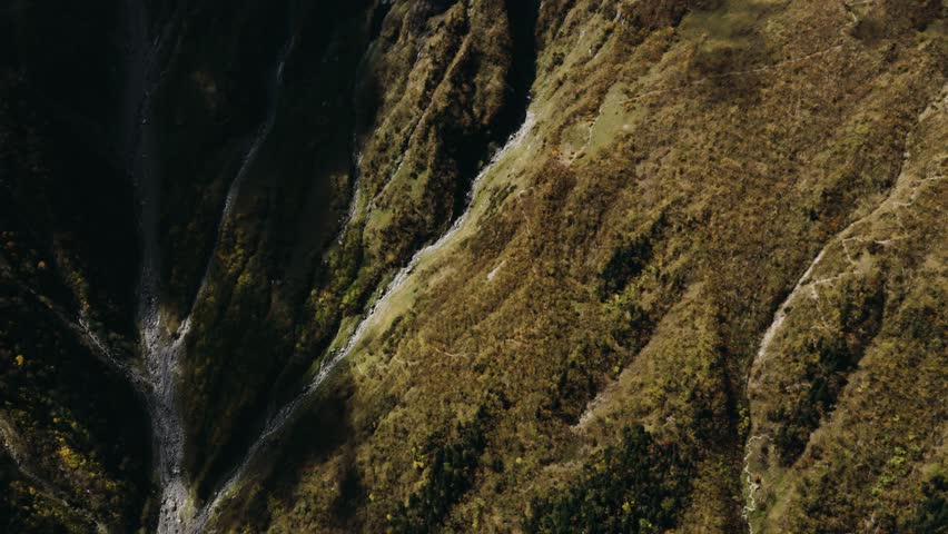 4k aerial drone footage - Beautiful Mt. Kita in the Southern Japanese Alps.  Japan.  