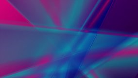 Blue violet neon glowing smooth stripes abstract motion design. Seamless loop. Video animation Ultra HD 4K 3840x2160