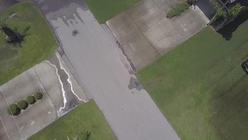This is of drone footage from licensed drone pilot of the flooding from record rainfall at Wilmington and Kure Beach North Carolina