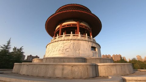 Qi Pavilion in Tang Paradise (Xi'an China)