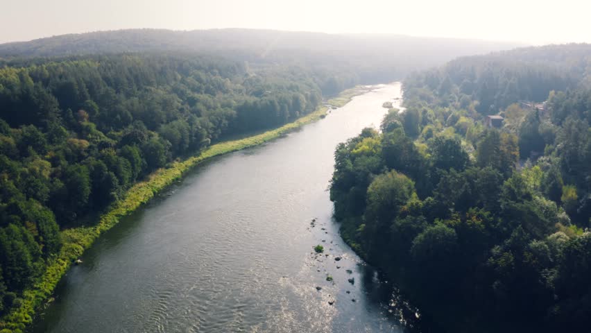 National Park of Neris River, Stock Footage Video (100 Royaltyfree