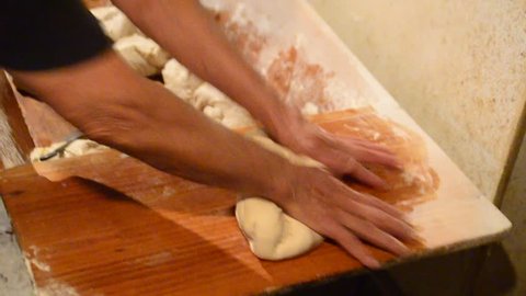 Traditional bread dough