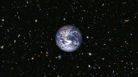 Approaching Planet Earth through Galaxies and Stars
